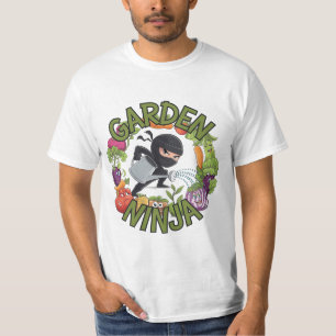 Camiseta Diseño de Ninja Jardín - Gráfico divertido de jard