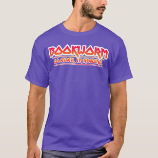 Camiseta Diseño de niño de la banda de gusano de libro