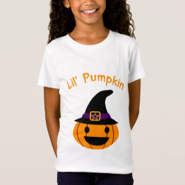 Camiseta Diseño de niños de Halloween con calabaza Lil - Ca