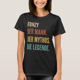Camiseta Diseño de nombre alemán divertido - Fonzy