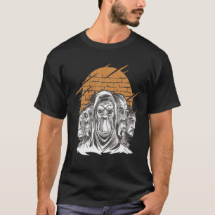 Camiseta Diseño de Novedad Fanart de Evolución