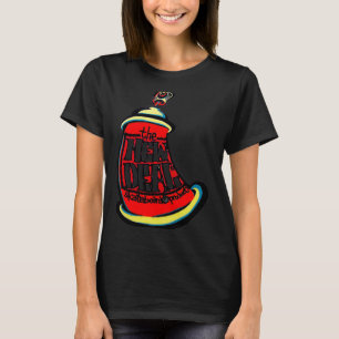 Camiseta Diseño de nuevo monopatín en aerosol