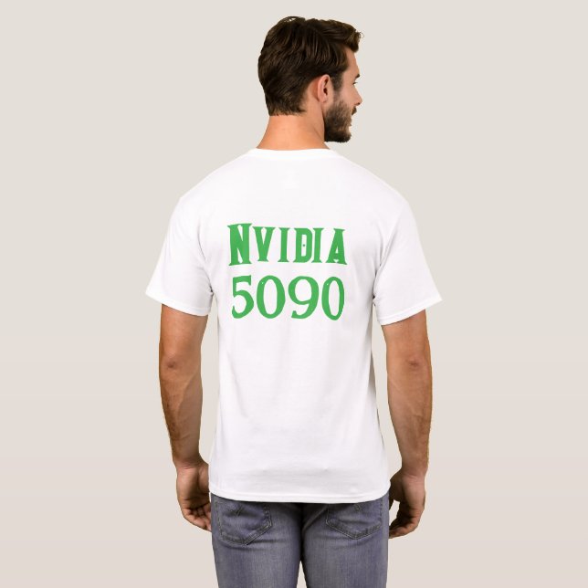 Camiseta Diseño de Nvidia 5090 (Reverso completo)
