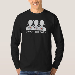 Camiseta Diseño de objetivo de terapia de grupo para ventil