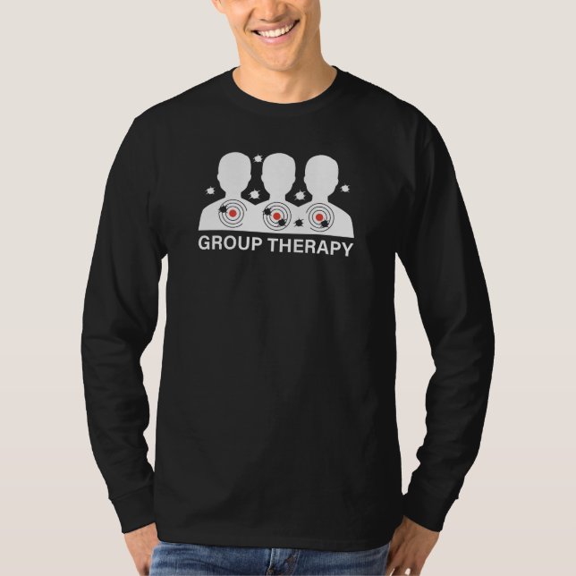 Camiseta Diseño de objetivo de terapia de grupo para ventil (Anverso)