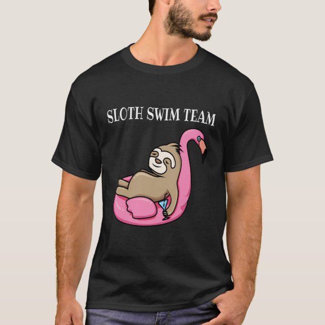 Camiseta Diseño De Oferta De Pun De Slom Swim Team (Anverso)
