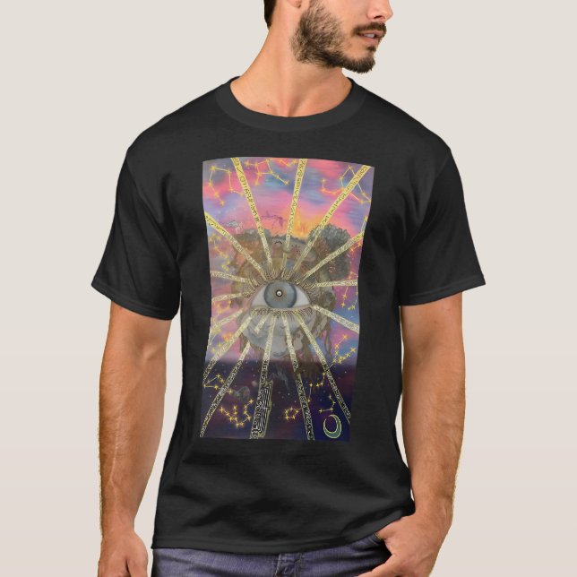Camiseta Diseño de Ojo (Anverso)