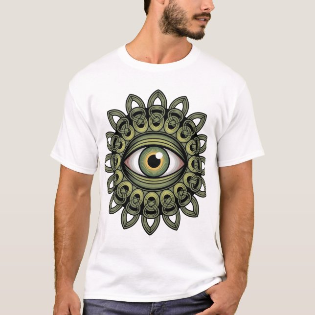 Camiseta diseño de ojos (Anverso)