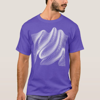 Camiseta diseño de ondas 1