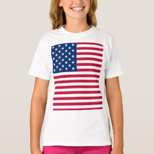 Camiseta Diseño de orgullo de bandera estadounidense de EE.
