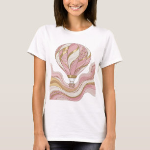 Camiseta Diseño de oro ART ABSTRACTO Dinámico