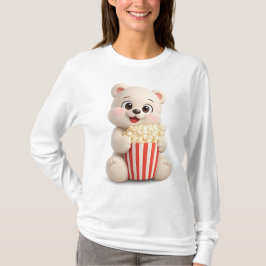 Camiseta Diseño de osito de peluche adorable y lindo