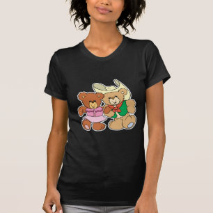 Camiseta diseño de ositos de peluche bailando en cuadrilla 