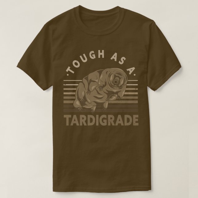 Camiseta Diseño De Oso De Agua Para Ventiladores Tardigrado (Diseño del anverso)