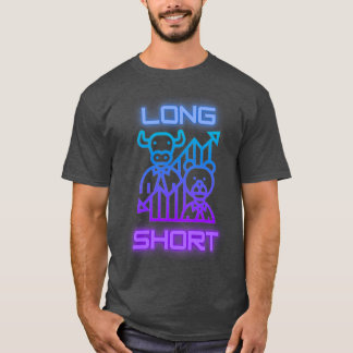 Camiseta Diseño de oso toro largo y corto con gráficos