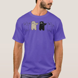 Camiseta Diseño de Osos de Dabbing - Cuaderno Oso Gracioso