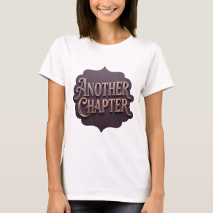 Camiseta Diseño de Otro Capítulo en Plata Brillante