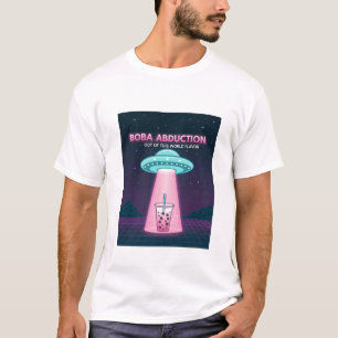 Camiseta Diseño de OVNI de té de Boba personalizado - Alie 