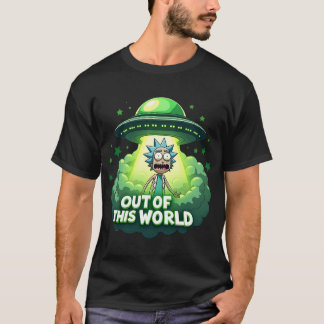 Camiseta Diseño de OVNI fuera de este mundo