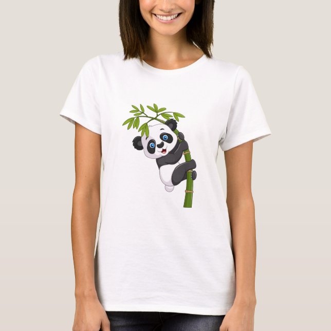Camiseta diseño de Panda (Anverso)
