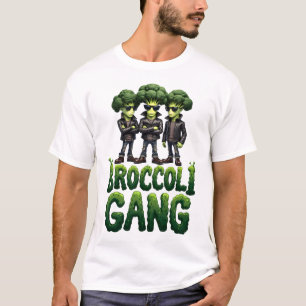 Camiseta Diseño de pandillas en Broccoli de Guay