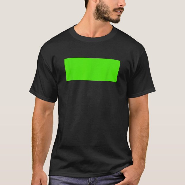 Camiseta Diseño de pantalla verde Croma Clave de foto Efect (Anverso)