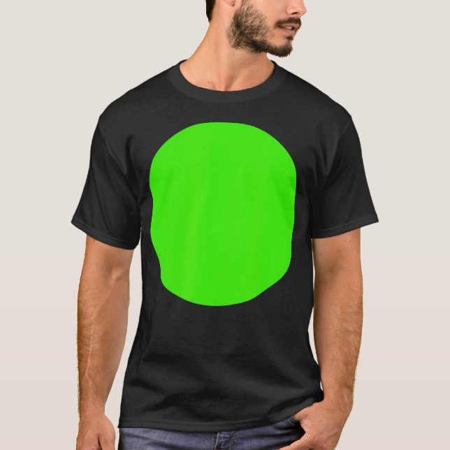 Camiseta Diseño de pantalla verde Croma Clave de foto Efect (Anverso)