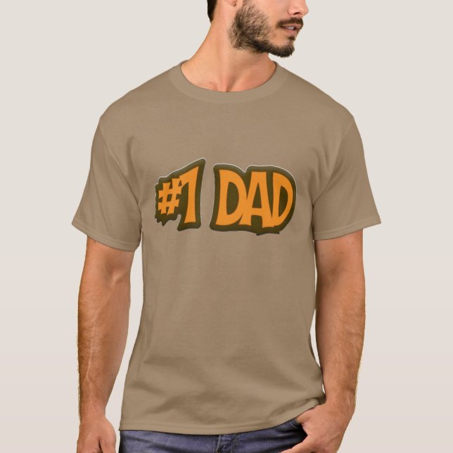 Camiseta Diseño de papá #1 (Anverso)