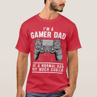 Camiseta Diseño de papá jugador divertido para hombres espo