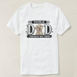 Camiseta Diseño de Papá Perro Mejor Amigo para Siempre