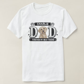 Camiseta Diseño de Papá Perro Mejor Amigo para Siempre