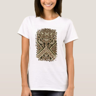 Camiseta Diseño de papel tapiz eclesiástico de mosaico