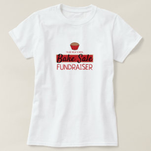 Camiseta Diseño de pasteles retro, evento de venta de paste