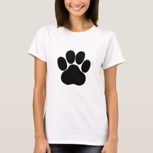 Camiseta diseño de patas de panda