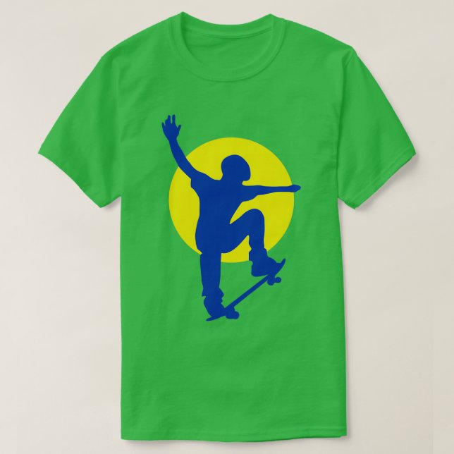 Camiseta Diseño de patinaje (Diseño del anverso)