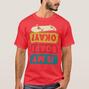Camiseta Diseño de patinaje para hombre patinador chico en