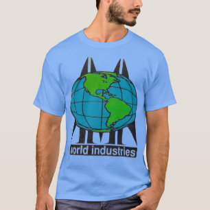 Camiseta Diseño de patines retro de World Industries 1