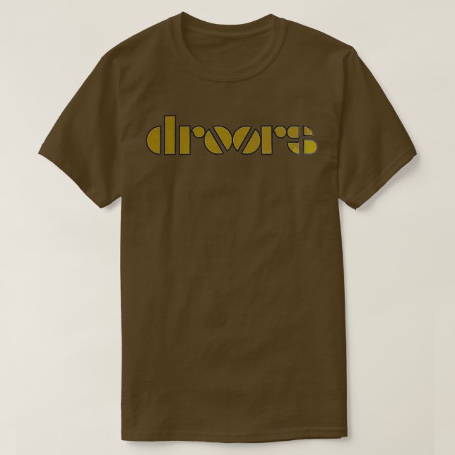 Camiseta Diseño de patineta retro Droors (Diseño del anverso)