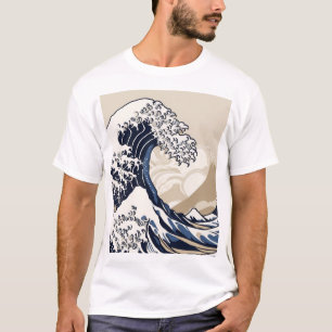 Camiseta Diseño de patrón geométrico japonés tradicional 00