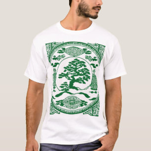 Camiseta Diseño de Patrón Japonés Tradicional 0012