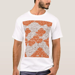 Camiseta Diseño de Patrón Japonés Tradicional 0054