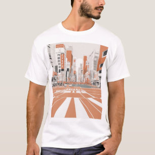 Camiseta Diseño de patrón japonés tradicional impresión art