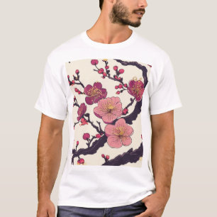 Camiseta Diseño de patrón tradicional japonés 0032