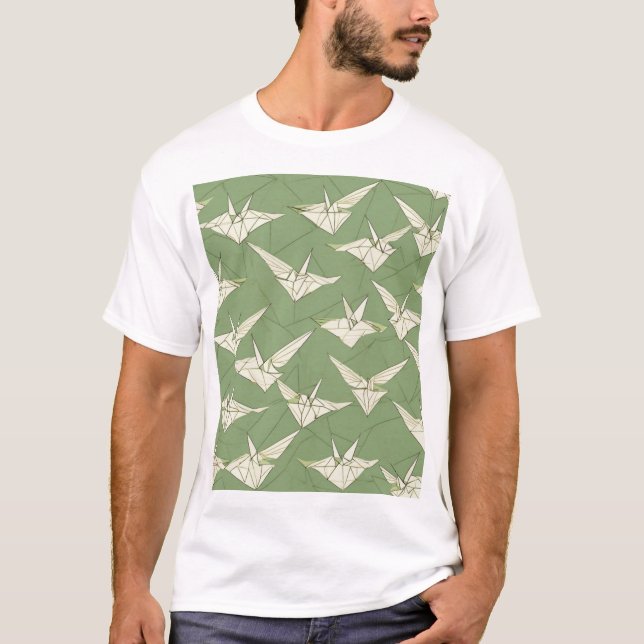 Camiseta Diseño de patrón tradicional japonés 0046 (Anverso)