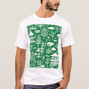 Camiseta Diseño de patrón tradicional japonés 0069