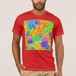 Camiseta Diseño de patrones abstractos coloridos