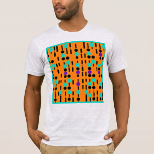 Camiseta Diseño de patrones abstractos de estilo
