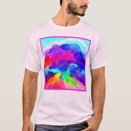 Camiseta Diseño De Patrones De Arte Coloridos. ¡Hazte con u