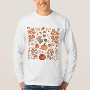 Camiseta Diseño de patrones de caída