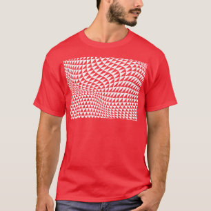 Camiseta diseño de patrones de triángulos geométricos